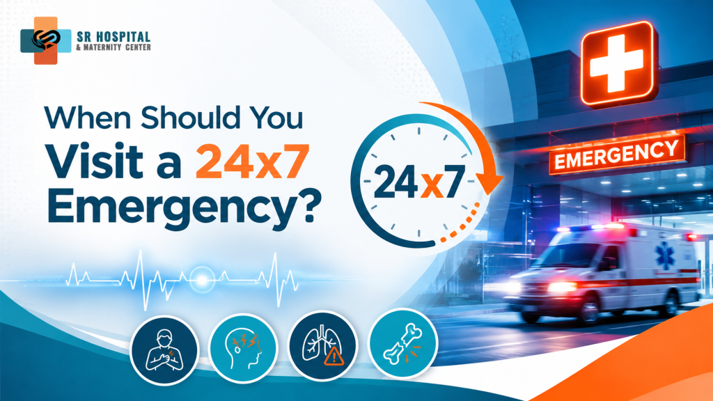 When Should You Visit a 24×7 Emergency Hospital? 