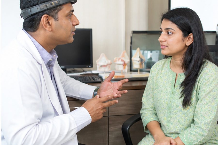 Clinical consultation related to Persistent Sore Throat: Causes, Red Flags and When to See an ENT