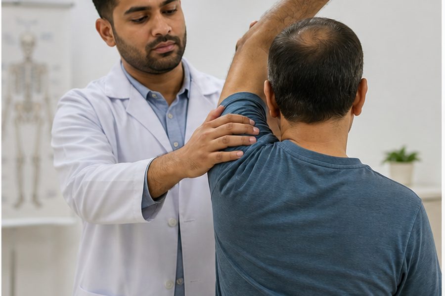 Supporting image for Frozen Shoulder: Stages, Exercises and When Shoulder Pain Needs Assessment