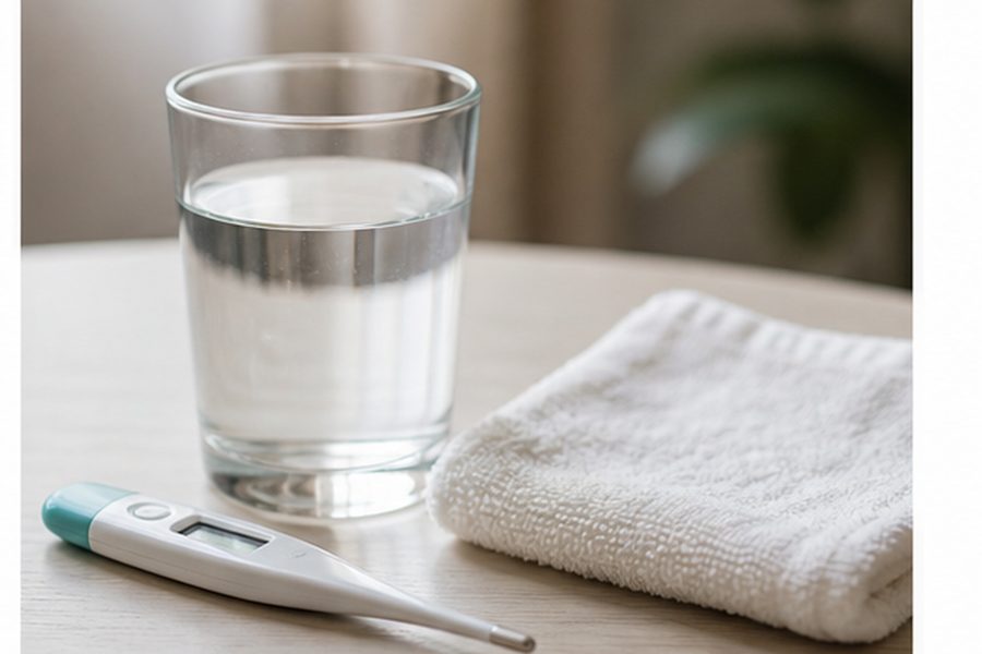 Plain unbranded preparation items related to fever after vaccination in baby